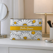 Moderne Hütte Daisy Art Muster Zubehörtasche