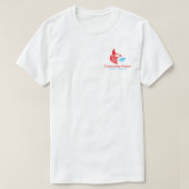 Moderne HVAC-Logo-Design-Uniform T-Shirt (Design vorne)