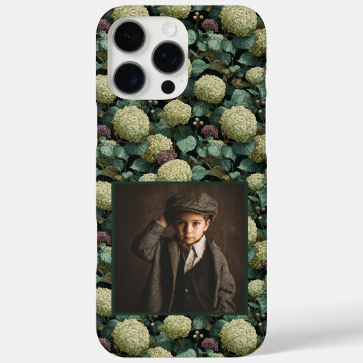 Moderne Hydrangea-Individualisierte-Foto-iPhone-Hü Case-Mate iPhone Hülle (Rückseite)