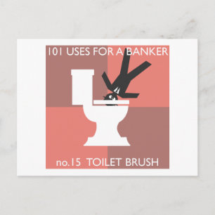 moderne Hygiene Postkarte