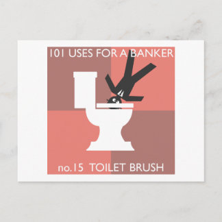 moderne Hygiene Postkarte