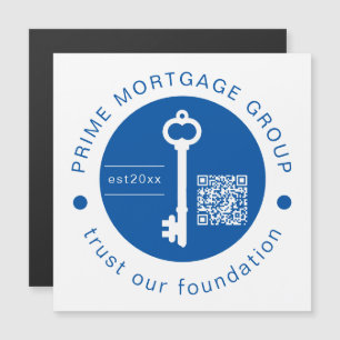 Moderne Hypothekenfirma mit individuellem Logo Magnetkarte