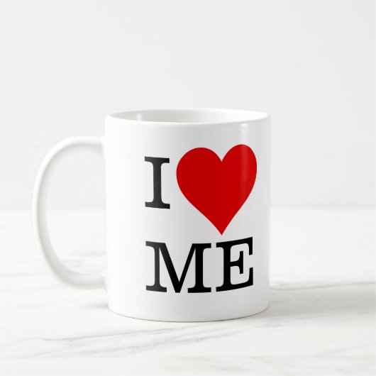 Moderne i-Liebe ich Tasse (Links)