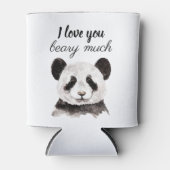 Moderne ich Liebe, dass Sie viel schwarz und weiß Dosenkühler (Vorderseite)