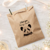 Moderne ich Liebe, dass Sie viel schwarz und weiß  Geschenktütchen (Ausgeschnitten)