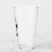 Moderne ich Liebe, dass Sie viel schwarz und weiß Glas (Links)