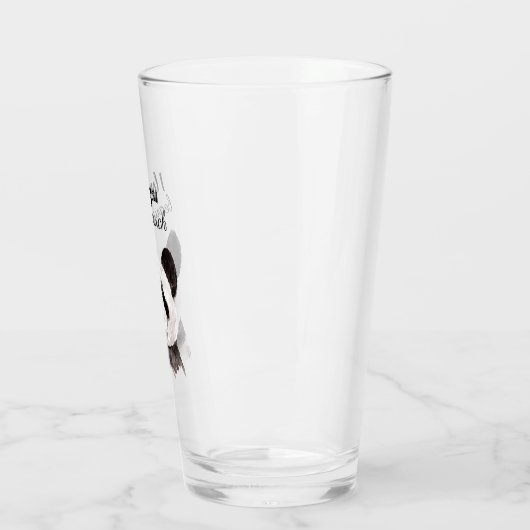 Moderne ich Liebe, dass Sie viel schwarz und weiß  Glas (Links)