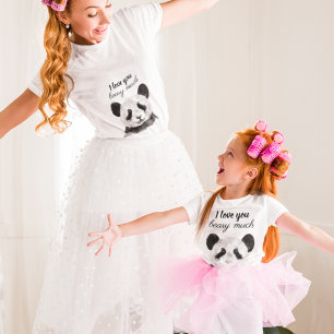 Moderne ich Liebe, dass Sie viel schwarz und weiß  T-Shirt