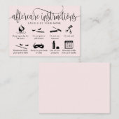 Moderne Icons für die Interfaces der Nachsorgekart Visitenkarte (Vorne/Hinten)