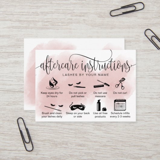 Moderne Icons für die Interfaces der Nachsorgekart Visitenkarte (Vorderseite/Rückseite Beispiel)