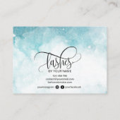 Moderne Icons für die Interfaces der Nachsorgekart Visitenkarte (Rückseite)