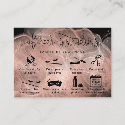 Moderne Icons für die Interfaces der Nachsorgekart Visitenkarte (Vorderseite)