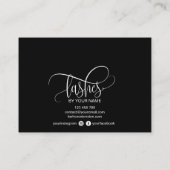 Moderne Icons für die Interfaces der Nachsorgekart Visitenkarte (Rückseite)