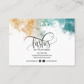 Moderne Icons für die Interfaces der Nachsorgekart Visitenkarte (Rückseite)