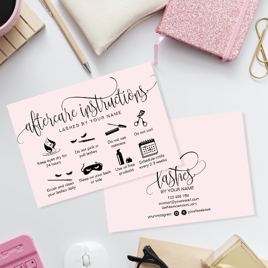 Moderne Icons für die Interfaces der Nachsorgekart Visitenkarte