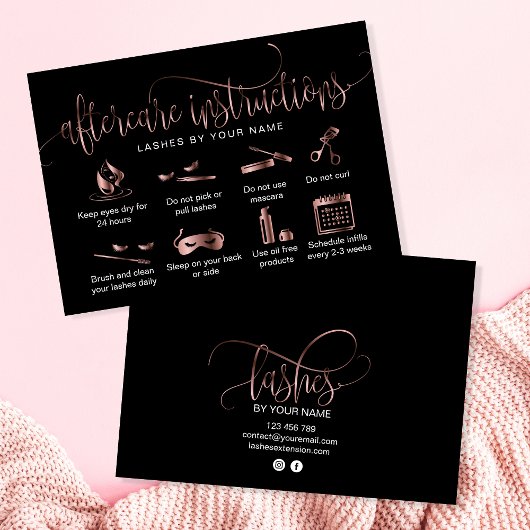 Moderne Icons für die Interfaces der Nachsorgekart Visitenkarte