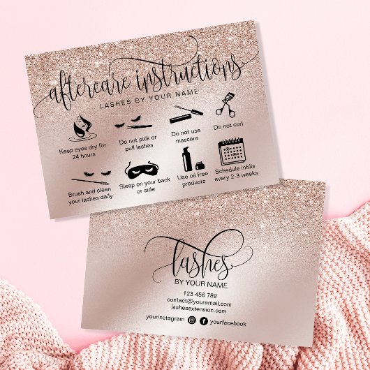 Moderne Icons für die Interfaces der Nachsorgekart Visitenkarte