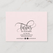 Moderne Icons für die Interfaces der Nachsorgekart Visitenkarte (Rückseite)