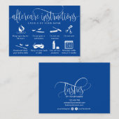 Moderne Icons für die Interfaces der Nachsorgekart Visitenkarte (Vorne/Hinten)