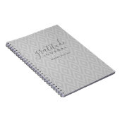 Moderne Ikat Muster Dankbarkeit Journal CHOOSE COL Notizblock (Rechte Seite)