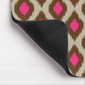 Moderne Ikat-Muster Mousepad (Ecke)