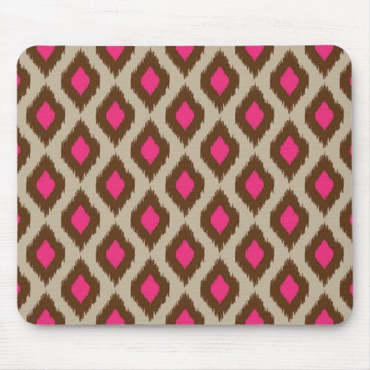 Moderne Ikat-Muster Mousepad (Vorne)