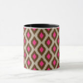 Moderne Ikat-Muster Tasse (Zentrum)
