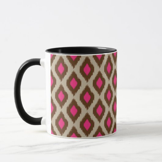 Moderne Ikat-Muster Tasse (Links)