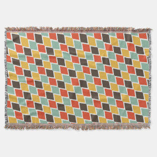 Moderne Ikat-Stammesmode Muster Decke