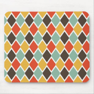 Moderne ikat-tribale Mode Muster Mousepad
