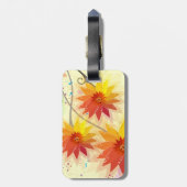 Moderne Illustration Gepäckanhänger (Rückseite vertikal)