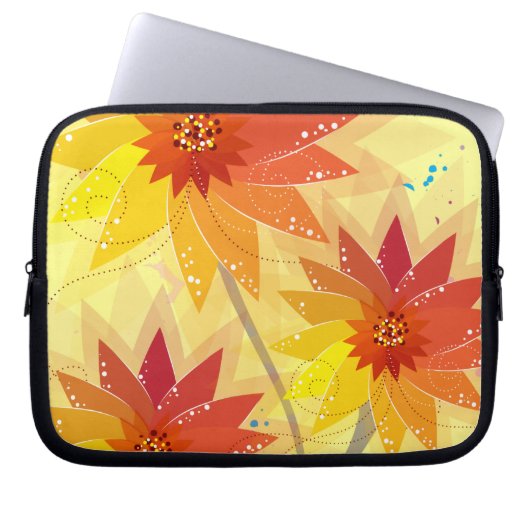 Moderne Illustration Laptopschutzhülle (Vorderseite)