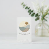 Moderne Illustration Minimalistisch Business Card Visitenkarte (Stehend Vorderseite)