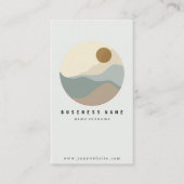 Moderne Illustration Minimalistisch Business Card Visitenkarte (Vorderseite)