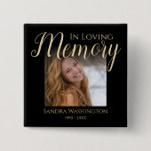 Moderne im liebenden Gedächtnis | Foto Memorial Bu Button (Vorderseite)