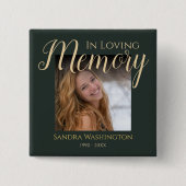 Moderne im liebenden Gedächtnis | Foto Memorial Button (Vorderseite)