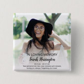 Moderne im liebenden Gedächtnis | Foto Memorial Button (Vorderseite)