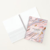 Moderne Imitat mit Marmorstruktur Notizblock (Innenseite)