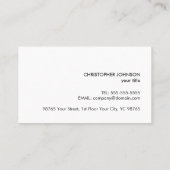 Moderne Imitate - Computerreparatur Visitenkarte (Rückseite)