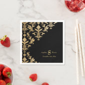 Moderne Imitate für die Dekoration von Hochzeitsze Serviette (Beispiel)