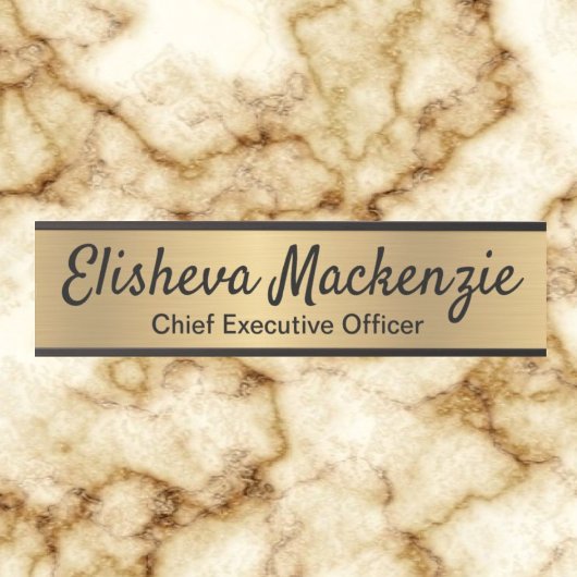 Moderne Imitate Gold Office Türsignaturen Namenspl Türschild