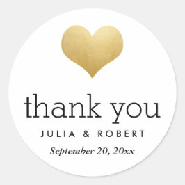 Moderne Imitate Goldenen Foil Herzenslust Vielen D Runder Aufkleber