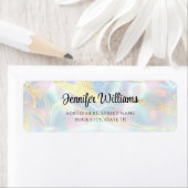 Moderne Imitate Holographic Opal Golden Foil Elega (Insitu)