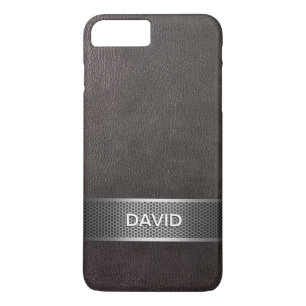 Moderne Imitate Leder & Stahlgürtel Individuelle Case-Mate iPhone Hülle