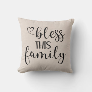 Moderne Imitate Leinen Familienangebot Kissen