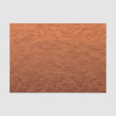 Moderne Imitate Metallische Kupferstruktur Seidenpapier (Vorderseite)