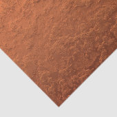 Moderne Imitate Metallische Kupferstruktur Seidenpapier (Ausschnitt)