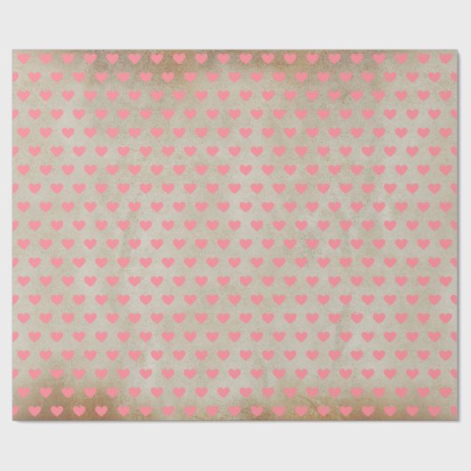 Moderne Imitate mit leicht rosa Herzenslust Geschenkpapier (Flach)