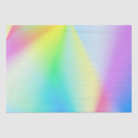 Moderne Imitate mit pastellfarbenen Regenbogenfarb Seidenpapier (Vorderseite)