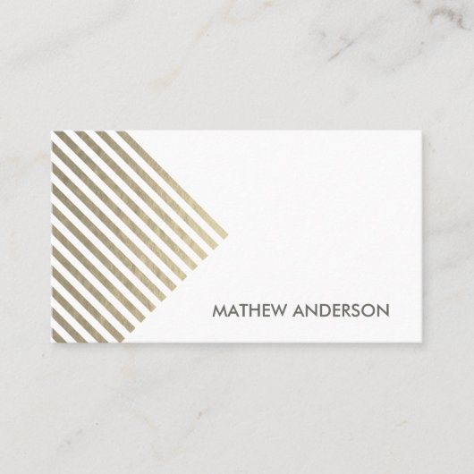 MODERNE IMITATE MIT SCHALTFLÄCHE VISITENKARTE (Vorderseite)